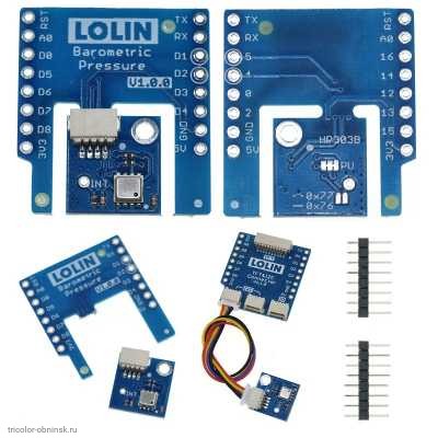 Шильд D1 mini датчик давления воздуха высокоточный DPS310 V1.0.0 WEMOS I2C HP303B