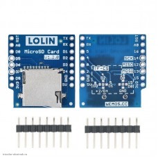 Шильд D1 mini модуль считывания micro SD карт V1.2.0