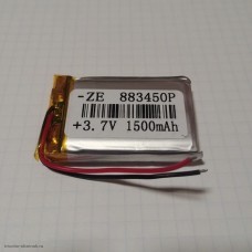Аккумулятор Li-pol 88*34*50 3,7V/1600mAh