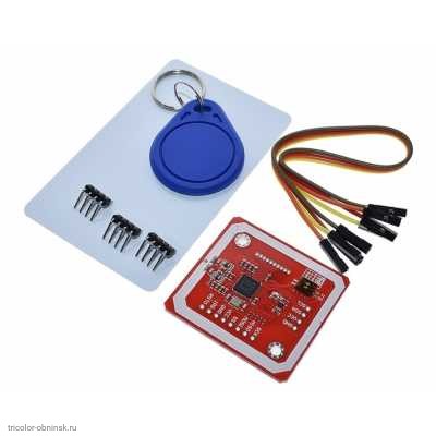 Модуль RFID (СКУД) 13.56 MHz считыватель 3.3/5.0V I2C SPI HSU (брелок S50 бесплатно) PN532 чтение/запись