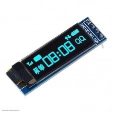 Модуль OLED-дисплея 128х32 0.91" SSD1306 голубой