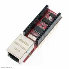 Плата коммутационная (Proto щит) для NANO Ethernet ENC28J60 SPI интерфейс LAN