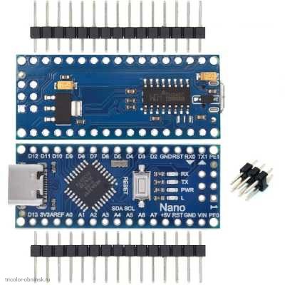 CONTROLLER ARDUINO NANO V3.0 ATMEGA328P+CH340C 16MHz 5V USB-C
