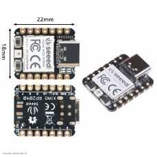 CONTROLLER ARDUINO Seeeduino XIAO RP2040 133MHz 3.3V USB-C 2 кнопки (сброса и загрузки)