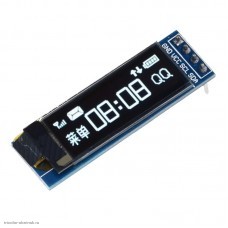 Модуль OLED-дисплея 128х32 0.91" SSD1306 белый