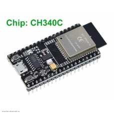 CONTROLLER Wi-Fi +Bluetooth V4.2 ESP32 WROOM 38pin CH340C micro USB