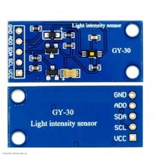 Датчик освещенности 5pin цифровой GY-30 чип CD74HC4067 АЦП 16bit