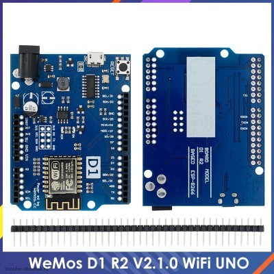 Плата коммутационная (Proto щит) для UNO R3 ESP12F WeMos D1 R2 V2.1.0 4Mb CH340G USB-micro