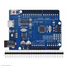 CONTROLLER ARDUINO UNO R3 ATMEGA328P U-KR+CH340G USB-C