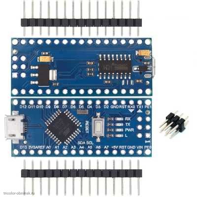 CONTROLLER ARDUINO NANO V3.0 ATMEGA328P+CH340C 16MHz 5V USB-micro