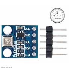 Датчик атмосферного давления воздуха 5pin I2C BMP180 3.3/5.0VDC GY-68 (двойное питание)
