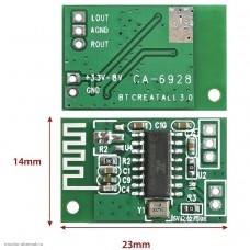 CONTROLLER Bluetooth V5.0 приемник зеленый CA-6928 моно выход (для игрушек)