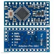 CONTROLLER ARDUINO PRO-mini ATMEGA168P 8MHz 5V