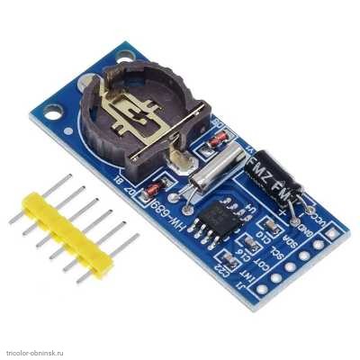 Датчик RTC часов реального времени+календарь PCF8563  CR1220