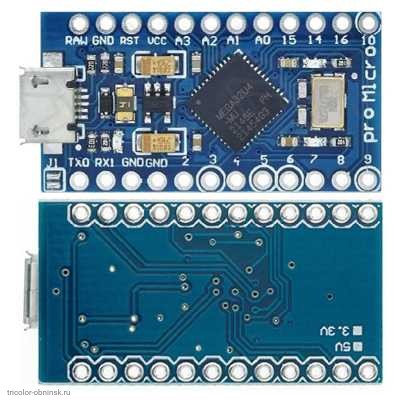 CONTROLLER ARDUINO PRO-micro ATMEGA32U4 16MHz 5V USB-micro