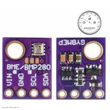 Датчик атмосферного давления воздуха 4pin I2C BMP280 5.0VDC GY-68