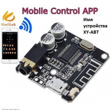 CONTROLLER Bluetooth V5.0 приемник USB-micro черный XY-ABT with APP control
