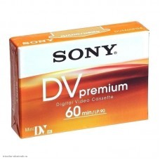 Видеокассета Sony MiniDV 60 (LP 90)