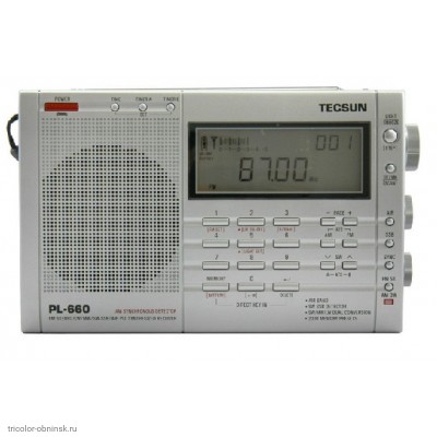 Радиоприемник Tecsun PL-660 (цифровой, аналог Degen 1103)