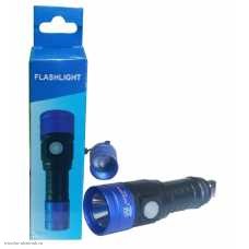 Фонарь ручной YY-521 встроенный аккумулятор 16340 USB-A