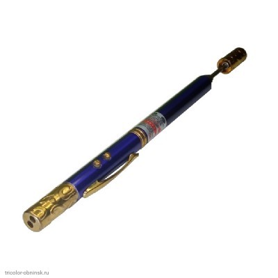 Брелок-"ручка" лазер, фонарь, телескопический магнит 5 in 1 3*AG3