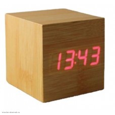 Часы электронные VST-869-1 (красный) (термометр, календарь, будильник)