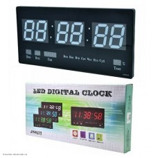 Часы светодиодные настенные JH4622 (термометр/календарь)