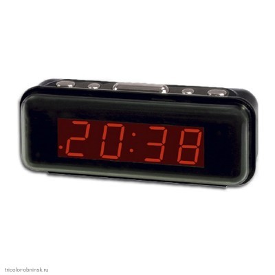 Часы электронные VST-738-1 (будильник) красный