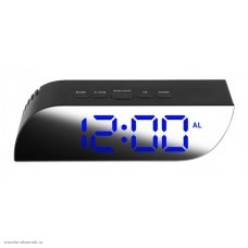 Часы электронные 018-5 (синий) (календарь,будильник,термометр)