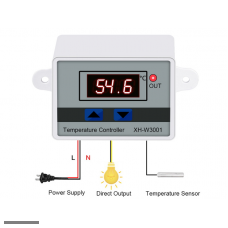 Терморегулятор XH-W3001 110-220V (-50 ℃ +110 ℃) 10A