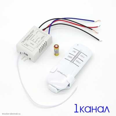 RF 433 MHz Дистанционное управление 1 канал 220V (DA01)