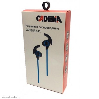 Наушники беспроводные Cadena S41 (Bluetooth, гарнитура)