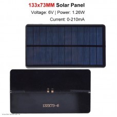 Датчик Solar модуль солнечная батарея 6V 210mA 1.26W 73х133 мм.