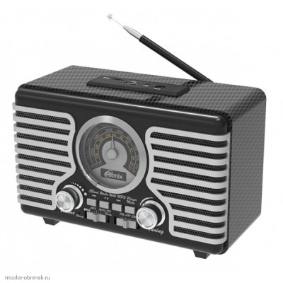Радиоприёмник Ritmix RPR-095 (FM/AM/SW/MP3/USB/SD/AUX/Bluetooth/аккумулятор)