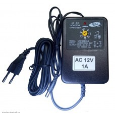 AC-AC адаптер 12V 1.0A штекер 5.5х2.1