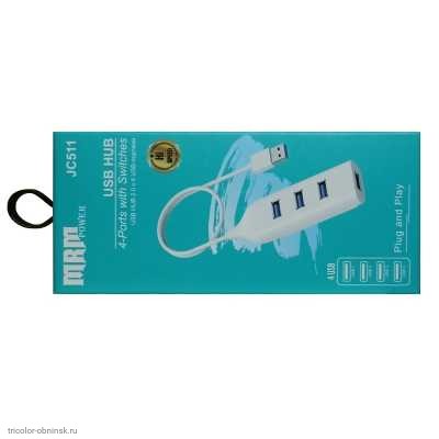 USB 2.0 Hub на 4 порта JC511 USB 2.0 Hub на 4 порта JC511