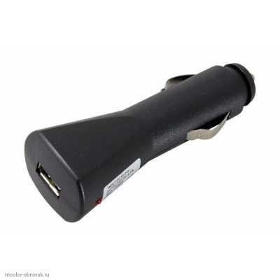 АЗУ 1xUSB 1000мА черный
