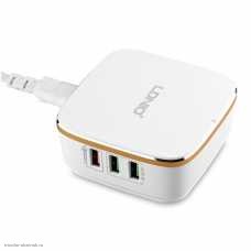 СЗУ 6xUSB LDNIO A6704 7000мА Quick Charge 2.0 (1 гнездо)