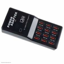 СЗУ 12xUSB 4*3500мА + 4*2500мА + 4*1500мА (макс. 12А)