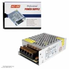 Блок питания для светодиодной ленты IP20 05v 25w металл. кожух