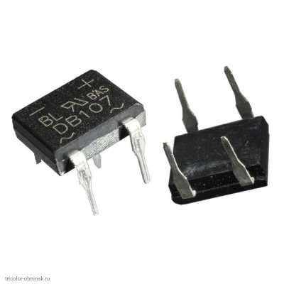 Мост диодный DB107  1а 700в dip 4