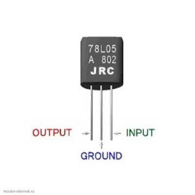 Микросхема  78L05  +05v 0.1a to-92