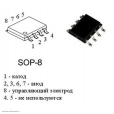 Стабилитрон прецезионный TL431 sop-8
