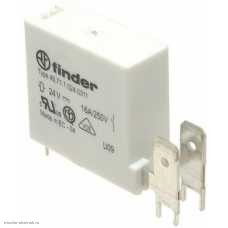 Реле Finder 45.71.7.048.0310 одна группа 48В 16А