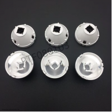 Линза 60° рифленая для CREE 10W XML + коллиматор белый, конус (D=10x20мм, H=13мм)