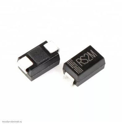 Диод smd S2M  (RS2M)   2a 1000v 500ns