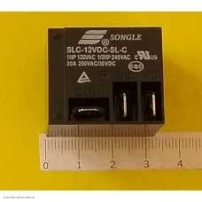 Реле SLC-12V-SL-C 12 VDC 30A