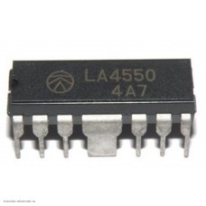 Микросхема LA4550 ( TEA2025B, LA 4555, DBL 1034A)
