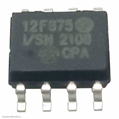 Микросхема PIC12F675-I-SN  микроконтроллер sop-8 150 mil
