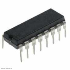Микросхема ULN2003AN Матрица из семи транзисторов Дарлингтона dip16